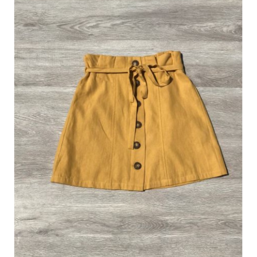 Autumn High Waisted Skirt